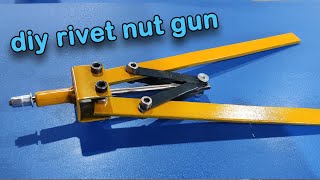 How to Make a Rivet Nut Gun  The Easiest and Best Way Ever [upl. by Alegnaoj]