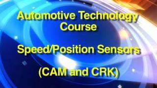 Automotive Technology Course  SpeedPosition Sensor Testing CAMCRK [upl. by Limaj]