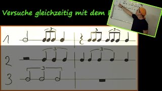 Triolen in der Musik richtig spielen lernen  Demo der Vollversion 36min im Onlinekurs [upl. by Micco]