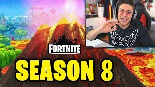 REAZIONE AL TRAILER DELLA STAGIONE 8 DI FORTNITE [upl. by May571]