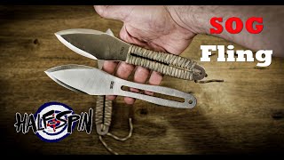 SOG Fling Throwing Knives Full Review [upl. by Remo]