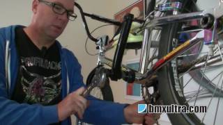 Install Profile Racing Elite BMX cranks How To [upl. by Loretta]