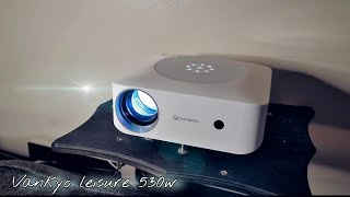 Vankyo Leisure 530w Projector  Home Cinema Experience On a Budget [upl. by Terra]