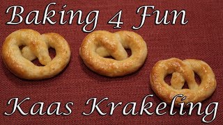 Krokante Kaaskrakeling  Baking 4 Fun [upl. by Whall]