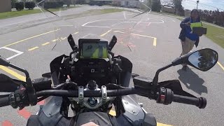 Motorcycle Road Test On BMW R 1250 GS Adventure [upl. by Arodnahs948]