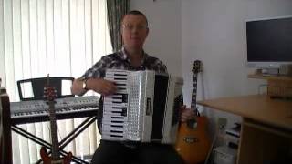 Beginners Accordion Lesson 3 pt 1 Schools Out on Treble [upl. by Shane]