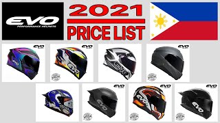 EVO HELMET PRICE LIST IN PHILIPPINES 2021 [upl. by Averir]