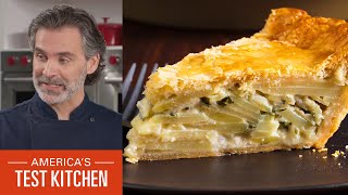 How to Make Tourte aux Pommes de Terre French Potato Pie [upl. by Fazeli848]