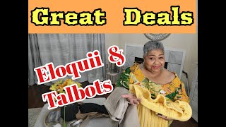 ELOQUII amp TALBOTS HAUL  PLUS SIZE FASHION  FASHION OVER 60 [upl. by Ecirtnuahs]