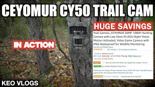 Ceyomur CY50 Trail Camera [upl. by Sacci]