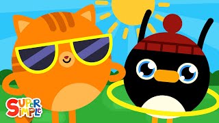 Sunny Day Come And Play With Me  Weather Song for Kids  Super Simple Songs [upl. by Fiedler580]