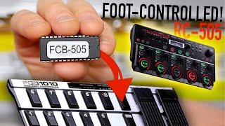 RC505 FOOT CONTROLLER SETUP with FCB505 Firmware [upl. by Collette]