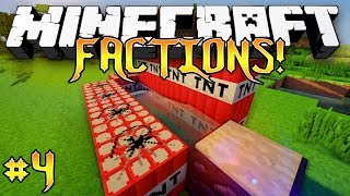 quotTNT CANNONquot  Factions Modded MINECRAFT MODDED FACTIONS  4 [upl. by Guyon437]