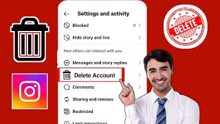 Cómo eliminar una cuenta de Instagram de forma permanente [upl. by Esenwahs]