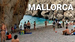 Sa CALOBRA 🇪🇦The PARADISIAC GEM of MALLORCA island 🏝 Spain 2024 4K [upl. by Notwen186]