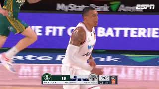 Trentyn Flowers 6 points Highlights vs Tasmania JackJumpers [upl. by Nnylatsyrc]