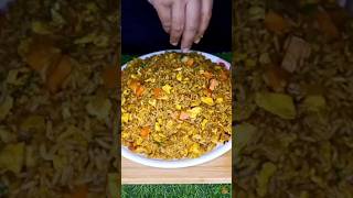 Egg fried rice recipe  egg rice  rice anda riceeasyrecipeasmr [upl. by Twitt]