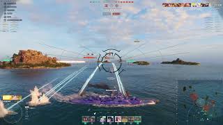 World of Warships Clan Battle Season 27 “Asp” BW vs SF4F [upl. by Nolrev949]