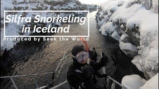 Silfra Snorkeling in Thingvellir National Park Iceland [upl. by Daron]