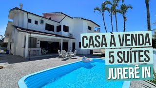 Casa à venda com piscina e 5 suítes em Jurerê Internacional [upl. by Atthia]