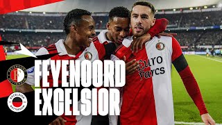 Feyenoord  winterkampioen 🔛🔝  Highlights Feyenoord  Excelsior  Eredivisie 20222023 [upl. by Wayland417]