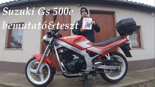 Suzuki Gs 500e bemutató Teszt Vélemény [upl. by Deana]