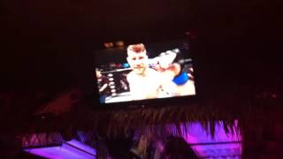 Rockhold and Bisping the LA reaction [upl. by Ennaus]