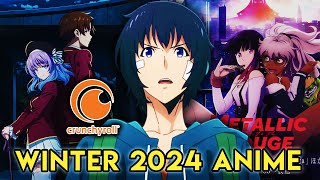 Crunchyrolls Winter 2024 Anime Lineup  What To Watch [upl. by Mata499]