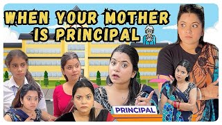 When your mom is Principal in your School 🏫 shorts ytvideo school teacherlife sejalgabavideo [upl. by Mauricio836]