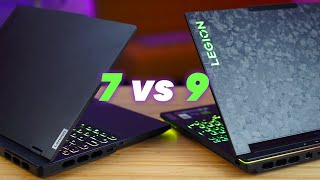 Legion Pro 7i vs Legion 9i  Cost vs Features [upl. by Eirellam836]