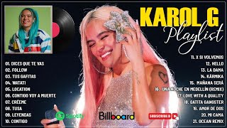 Karol G Canciones 2024💕 Mejores Canciones De Karol G 💕 Grandes Exitos De Karol G🎶 Lo Mas Nuevo [upl. by Nedrah]