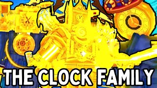 New CLOCK Titans DESTROY Time Factory Toilet Tower Defense [upl. by Jarrad]