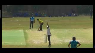 tannins cricketin Dharmesh chouhan  First blow in tournament [upl. by Aydne488]