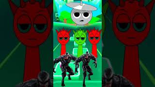 Incredibox Sprunki coffin vs Venom Exe vs venom coffin X Coffin Dance Tiles Hop Edm Rush [upl. by Lucais]