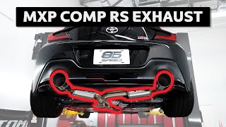 MXP Comp RS Exhaust for your FA24  22 GR86  Sound Clips and Tips  Some Pops [upl. by Oria]