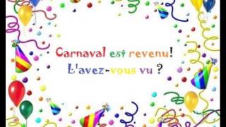 Carnaval est revenu [upl. by Nosirb]