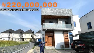 FULLY FURNISHED 5 BEDROOM DUPLEX IN LEKKI COUNTY HOMES LAGOS NIGERIA [upl. by Accisej]