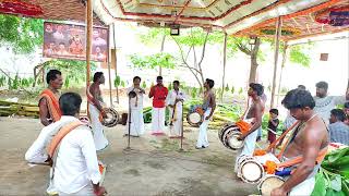 kovilpatti valluvar nagar kaliamman kovil kodai 2024 Skannan smuthu naiyandi melam thampaloorani [upl. by Ecinnaj]