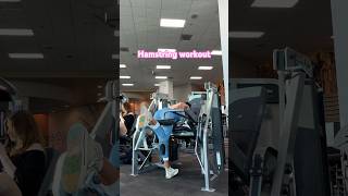 Hamstring curls on a leg curl machine ✨ hamstrings legs gymworkout gymmotivation short [upl. by Nohsyt]