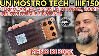 Meno di 300€ per questo smartphone rugged da 108MP termocamera IR da 64mp iiif150 raptor keepwild [upl. by Nairb]