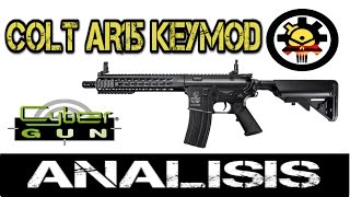 ¿La nueva réplica para principiantes  Review Colt AR15 Keymod Cybergun  AIRSOFT ESPAÑA [upl. by Sarad]