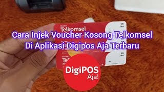 Cara Injek Voucher Kosong Telkomsel Terbaru [upl. by Angelita]