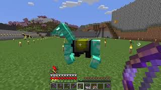 Horse is Invisible but not the Horse Armor Very weird invisible arrows mechanic  Minecraft 121 [upl. by Aaron]