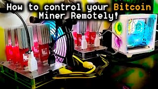 How to Control Your GekkoScience Compac F amp Other USB Bitcoin ASIC Miners Remotely via SSH JTC47 [upl. by Iaj190]