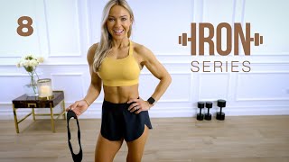 IRON Series 30 Min Glutes amp Hamstrings Workout  Hip Thrusts  RDL  8 [upl. by Sims]