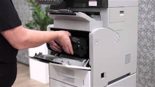 Ricoh Customer Support  How to change Toner [upl. by Odnumde297]