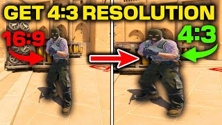 How To Play CS2 in 43 Stretched Resolution AMD Graphic [upl. by Kcirderf375]