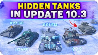 New Tanks In 103  WoT Blitz [upl. by Notle]