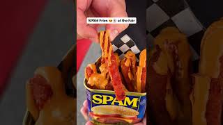 SPAM FRIES fries spam food hawaii statefair [upl. by Aysan]