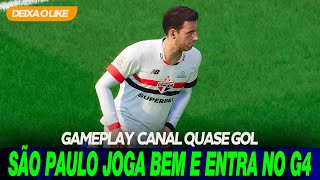 SÃO PAULO JOGA BEM E ENTRA NA BRIGA PELO TITULO DA COMPETIÇÃO  PES 2021  GAMEPLAY 51 [upl. by Nnylannej751]